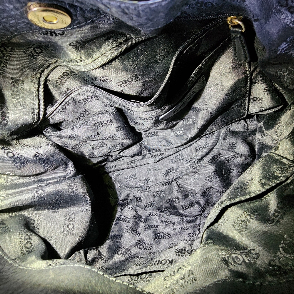 Michael Kors black studded handbag - Picture 9 of 16